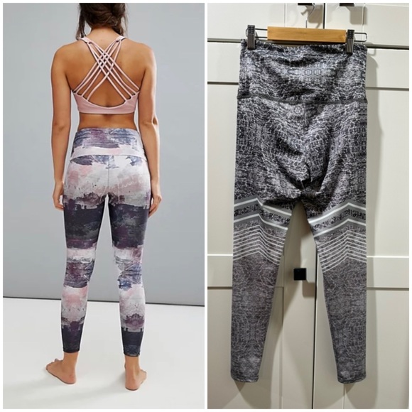 Onzie Flow Leggings S/M Yoga/Hot Yoga High Waist - Picture 2 of 12